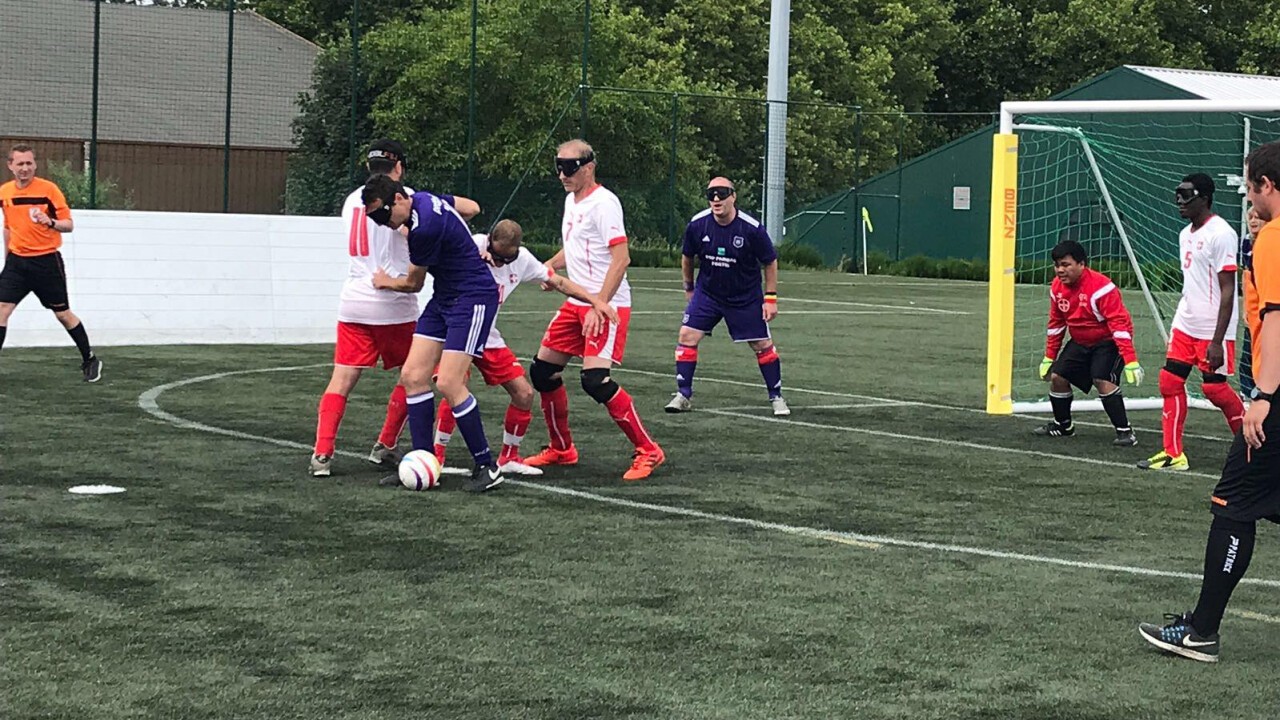 Impressionen der Blindenfussball Nationalmannschaft der Schweiz (Bild: Swiss Blind Soccer Association SBA)